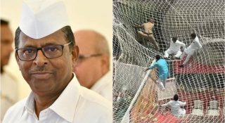 മഹാരാഷ്ട്ര സെക്രട്ടേറിയറ്റിൽ നാടകീയ രംഗങ്ങൾ; മൂന്നാം നിലയിൽ നിന്നെടുത്ത് ചാടി ഡെപ്യൂട്ടി സ്പീക്കർ