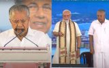 കേന്ദ്രം നല്‍കിയത് 818 കോടി മാത്രം; 5370 കോടി കേരളം ചിലവഴിച്ചു; മോദിയെ വേദിയിലിരുത്തി വിഴിഞ്ഞത്തെ കണക്കുകള്‍ പറഞ്ഞ് മുഖ്യമന്ത്രി