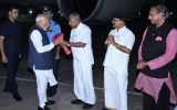 പ്രധാനമന്ത്രി തിരുവനന്തപുരത്ത്; വിഴിഞ്ഞം തുറമുഖം കമ്മീഷനിങ്ങ് നാളെ; തലസ്ഥാനം കനത്ത സുരക്ഷയിൽ