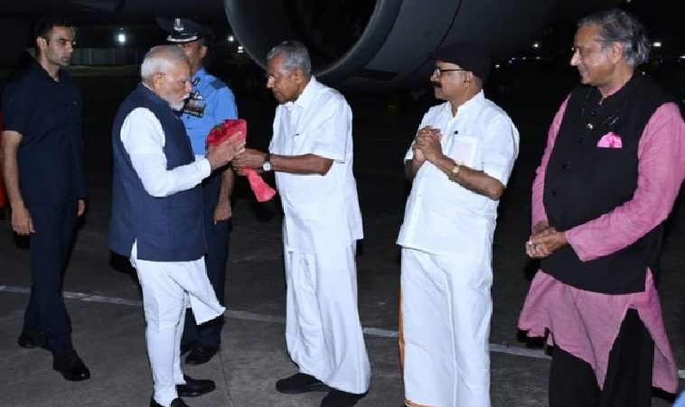 പ്രധാനമന്ത്രി തിരുവനന്തപുരത്ത്; വിഴിഞ്ഞം തുറമുഖം കമ്മീഷനിങ്ങ് നാളെ; തലസ്ഥാനം കനത്ത സുരക്ഷയിൽ