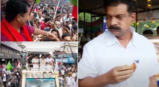 നെയ്യപ്പം തിന്ന് കൂളായി അന്‍വര്‍ ചായക്കടയില്‍; സ്വരാജിന് കിട്ടുക 31000 വോട്ട് മാത്രമെന്ന് അവകാശവാദം; കൊട്ടിക്കലാശം കൊഴുക്കുന്നു