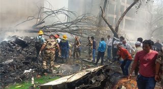 അഹമ്മദാബാദ് ദുരന്തത്തില്‍ നിന്നും വിമാനത്തിലെ ആരും രക്ഷപ്പെട്ടില്ല; ഇടിച്ചിറങ്ങിയ ഹോസ്റ്റലിലെ അഞ്ച് വിദ്യാര്‍ത്ഥികളും മരിച്ചു
