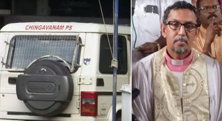 ‘പരിശുദ്ധ ബിഷപ്പിനെ’ തട്ടിപ്പിന് അകത്താക്കി പോലീസ്; അമേരിക്കയില്‍ ജോലി വാഗ്ദാനം ചെയ്ത് ലക്ഷങ്ങള്‍ അടിച്ചുമാറ്റിയ സന്തോഷ് ചാക്കോ ‘തിരുമേനി’