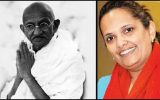 ഗാന്ധിജിയുടെ കൊച്ചുമകള്‍ തട്ടിപ്പു കേസില്‍ അകത്തായി; വ്യവസായിയില്‍ നിന്ന് മൂന്നേകാല്‍ കോടി കബളിപ്പിച്ചു എന്ന് കേസ്