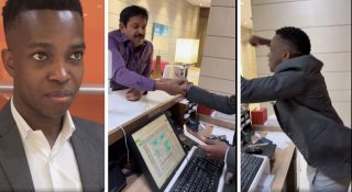 മെന്റലിസത്തിലൂടെ ഹോട്ടൽ ജീവനക്കാരെനെ ഞെട്ടിച്ച് മുതുകാട്; ആഫ്രിക്കയിൽ വീഡിയോ വൈറൽ
