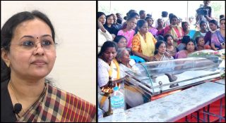 ബിന്ദുവിന്റെ മരണം വേദനയുണ്ടാക്കി; കുടുംബത്തിന് ഒപ്പമുണ്ടാകും; മൂന്നുവരി ഫെയ്‌സ്ബുക്ക് പോസ്റ്റില്‍ അനുശോചനം അറിയിച്ച് മന്ത്രി വീണ