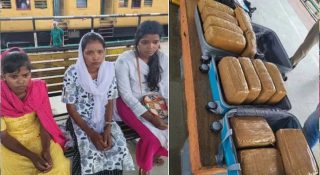കഞ്ചാവുമായി പിടിയിലായത് മൂന്ന് സ്ത്രീകൾ; പിടിച്ചെടുത്തത് 23 കിലോ