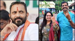 പന്നിക്കൂട്ടങ്ങൾ ജാഗ്രതൈ… പ്രകോപന പോസ്റ്റുമായി ബിജെപി നേതാവ് കൃഷ്ണകുമാറിന്റെ ഭാര്യ; കെ സുരേന്ദ്രനും പിന്തുണ