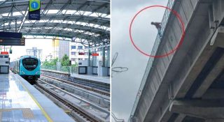 മെട്രോ പാലത്തിൽ നിന്ന് ചാടിയ യുവാവ് മരണപ്പെട്ടു; രക്ഷാപ്രവർത്തനം വിഫലം