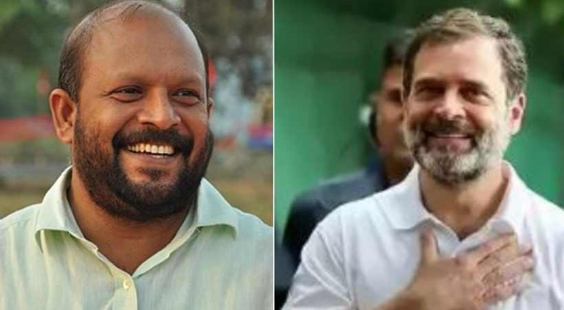 സുരേഷ് ഗോപി ജയിച്ചത് അട്ടിമറിയിലൂടെ എന്ന വാദവുമായി എൽഡിഎഫ്; രാഹുൽ ഗാന്ധിയെ പിന്തുണച്ച് വിഎസ് സുനിൽ കുമാർ