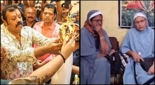 കന്യാസ്ത്രീയുടെ വീട്ടിലെത്തി സുരേഷ് ഗോപി; നഷ്ടമായ വിശ്വാസം തിരിച്ചുപിടിക്കാന് നെട്ടോട്ടത്തിൽ കേന്ദ്രമന്ത്രി