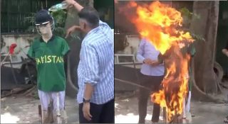 “രക്തവും ക്രിക്കറ്റും ഒന്നിച്ചൊഴുകുമോ?”; ഇന്ത്യ പാക് മത്സരം ബഹിഷ്കരിച്ച് നേതാക്കൾ