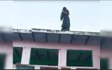 യുവതിയെ നിർബന്ധിച്ച് ടെറസ്സിൽ നിന്നും ചാടിച്ചു; താഴെ വീണിട്ടും വീണ്ടും മർദനം