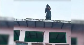 യുവതിയെ നിർബന്ധിച്ച് ടെറസ്സിൽ നിന്നും ചാടിച്ചു; താഴെ വീണിട്ടും വീണ്ടും മർദനം