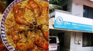 ചിക്കന്‍ പീസ് കിട്ടാത്തതിനെ തുടർന്ന് പൊലീസ് സ്റ്റേഷനില്‍ കൂട്ടയടി; സംഭവം വിരമിക്കല്‍ പാര്‍ട്ടിക്കിടെ