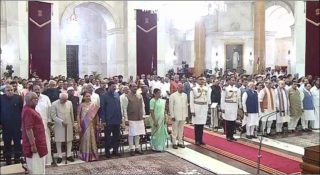 സിപി രാധാകൃഷ്ണൻ ഉപരാഷ്ട്രപതിയായി സത്യപ്രതിജ്ഞ ചെയ്തു; ചടങ്ങിൽ പ്രധാന നേതാക്കളോടൊപ്പം ജഗ്ദീപ് ധൻകറും