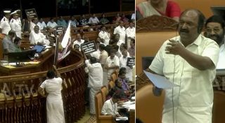 ഏറ്റുമാനൂരൂപ്പനെ അടിച്ചു മാറ്റിയത് കെഎസ്‌യു നേതാവ്; ബാനര്‍ കൊണ്ട് ചരിത്രം മറയ്ക്കാന്‍ കഴിയില്ല; പ്രതിപക്ഷത്തെ കടന്നാക്രമിച്ച് മന്ത്രി ബാലഗോപാല്‍