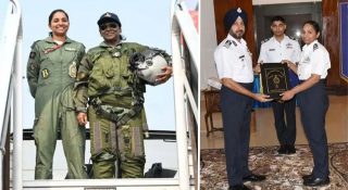 പാക് നുണകൾക്ക് മറുപടി; സ്ക്വാഡ്രൺ ലീഡർ ശിവാംഗി സിംഗ് ഇവിടെയുണ്ട്