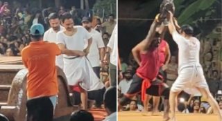 കളരിയഭ്യാസി എംഎൽഎയെ നിലത്തു നിർത്തിയില്ല!! പാനൂരിലെ കിരിടം വയ്ക്കാത്ത രാജാവ് പിആര്‍ കുറുപ്പിന്റെ മകനും ജനരോഷം അറിഞ്ഞു