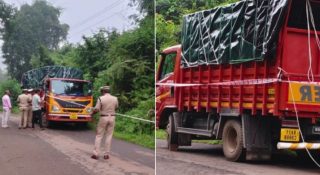 കേരള അതിർത്തിയിൽ പോലീസ് വെടിവയ്പ്; മലയാളി ഡ്രൈവർക്ക് പരിക്ക്