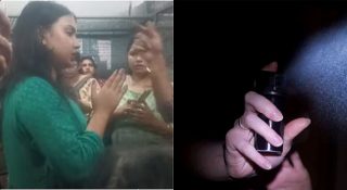ട്രെയിനിൽ സീറ്റ് കിട്ടാത്തതിനെ തുടർന്ന് പെപ്പർ സ്പ്രേ പ്രയോഗം; യുവതിയെ പിടികൂടി യാത്രക്കാർ