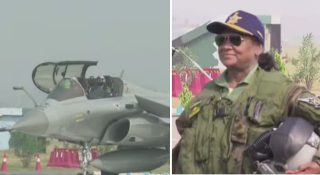 യുദ്ധവിമാനത്തിൽ പറന്നുയർന്ന് രാഷ്ട്രപതി; സുഖോയിക്ക് പിന്നാലെ റഫാൽ യാത്ര
