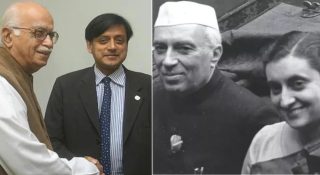 നെഹ്‌റുവിന്റെ ചൈനീസ് തിരിച്ചടിയും ഇന്ദിരാഗാന്ധിയുടെ അടിയന്തരാവസ്ഥയും; അദ്വാനിക്കുവേണ്ടി വാദിച്ച് ശശി തരൂർ