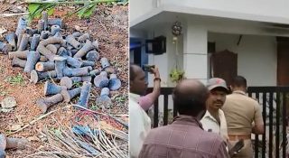 ക്ഷേത്രത്തിലെ കതിന വീട്ടില്‍ സൂക്ഷിച്ചു; പൊട്ടിത്തെറിച്ച് ഒരാള്‍ക്ക് ഗുരുതര പരിക്ക്