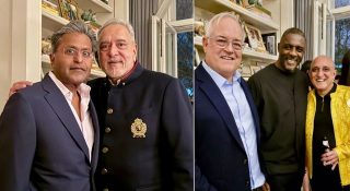 വിവാദ നായകർ ഒന്നിച്ചപ്പോൾ! വിജയ് മല്യയുടെ പിറന്നാൾ ആഘോഷമാക്കി ലളിത് മോദി