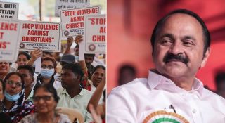 ‘ക്രിസ്മസ് തലേന്ന് ഛത്തീസ്ഗഡിൽ ബന്ദ്, സ്കൂൾ അവധി പിൻവലിച്ച് യുപി; രാജ്യത്ത് ക്രൈസ്തവർ കടുത്ത ഭീതിയിലെന്ന്’ വിഡി സതീശൻ