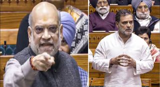 102 ഡിഗ്രി പനിയിലും തളരാതെ അമിത് ഷാ; രാഹുൽ ഗാന്ധിയുടെ ആരോപണങ്ങൾക്ക് ശക്തമായ മറുപടി; അഭിനന്ദിച്ച് പ്രധാനമന്ത്രി