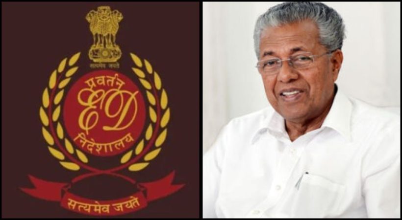 മുഖ്യമന്ത്രിക്ക് ഇഡി നോട്ടീസ്; മസാലബോണ്ടില്‍ ഫെമ നിയമം ലംഘിച്ചു എന്ന് കേന്ദ്രഏജന്‍സി