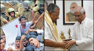 സമവായമല്ല ഇത് കീഴടങ്ങല്‍; എസ്എഫ്‌ഐ സമരങ്ങൾ കോമഡിയായി; സംഘപരിവാറിന് മുന്നില്‍ വിറച്ച് പിണറായി, മുഖം നഷ്ടമായി സിപിഎം