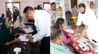 തദ്ദേശ തിരഞ്ഞെടുപ്പിന്റെ ആദ്യ മണിക്കൂറുകളില്‍ ഭേദപ്പെട്ട പോളിങ്; രണ്ടിടത്ത് വോട്ടെടുപ്പ് മാറ്റി