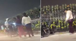 പ്രധാനമന്ത്രിയുടെ സന്ദർശനത്തിന് ഒരുക്കിയത് 4,000 ചെടിച്ചട്ടികൾ; വേരോടെ കടത്തി നാട്ടുകാർ; ഒപ്പം കട്ടൗട്ടുകളും..