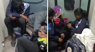 ട്രെയിനിലെ ശുചിമുറിക്ക് സമീപം തറയിൽ ഗുസ്തി താരങ്ങളുടെ ദുരിതയാത്ര; വൻ പ്രതിഷേധം