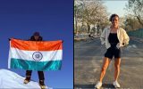 അന്റാർട്ടിക്കയുടെ മുകളിൽ ഇന്ത്യൻ ത്രിവർണ്ണ പതാക! കൊടുമുടി കീഴടക്കി 40കാരി