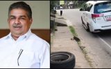 ഔദ്യോഗിക വാഹനത്തിന്റെ ചക്രം ഊരിത്തെറിച്ചു; ദുരൂഹതയെന്ന് മന്ത്രി സജി ചെറിയാന്‍