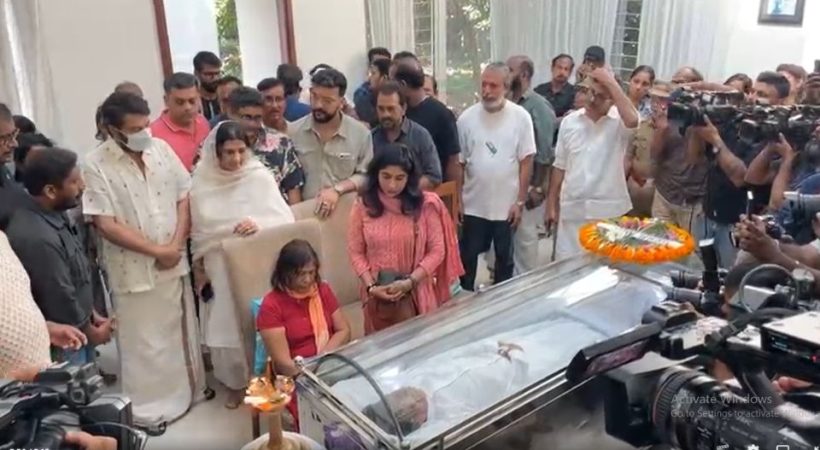 ശ്രീനിവാസന്റെ സംസ്‌കാരം നാളെ; പൊതുദര്‍ശനം ഒരു മണി മുതല്‍; ഓടിയെത്തി സിനിമാലോകം