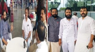 കടകംപള്ളിയും പോറ്റിയും എയർപോർട്ടിൽ; ചിത്രം പുറത്തുവിട്ട് ഷിബു ബേബി ജോൺ