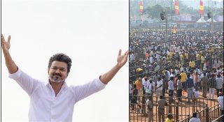 ‘ഡിഎംകെ ദുഷ്ടശക്തി’! ഭരണകക്ഷിയ്ക്കെതിരെ ആഞ്ഞടിച്ച് വിജയ്; കരൂർ ദുരന്തത്തിന് ശേഷമുള്ള കരുത്തുറ്റ തിരിച്ചുവരവ്