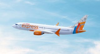 ആകാശത്ത് പുതിയ തരംഗം! എയർ ഇന്ത്യ എക്‌സ്‌പ്രസിന്റെ പുത്തൻ ബോയിംഗ് 737-8 മാക്സ് വിമാനം പറന്നുയർന്നു
