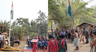 മാവോയിസ്റ്റ് കോട്ടകളിൽ ദേശീയ പതാക; തോക്കിന് തോൽപ്പിക്കാനാകാത്ത സ്വാതന്ത്ര്യദാഹം