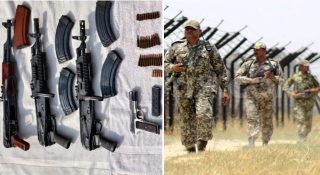 ഇന്ത്യ-പാക് അതിർത്തിയിൽ വൻ ആയുധവേട്ട; വിദേശ നിർമ്മിത പിസ്റ്റളുകളും വെടിയുണ്ടകളും പിടിച്ചെടുത്തു