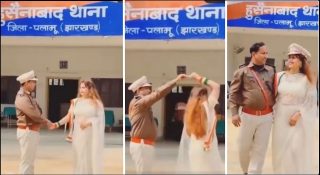 പോലീസ് സ്റ്റേഷനിൽ ഭാര്യയ്ക്കൊപ്പം റീൽസ്; ഇൻസ്പെക്ടർക്ക് കിട്ടിയത് എട്ടിന്റെ പണി