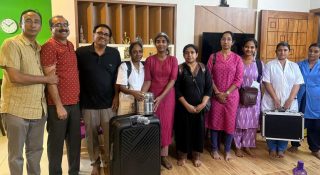 വീട്ടിലെത്തി 91 വയസുകാരിയുടെ ചര്‍മ്മം സ്വീകരിച്ച് സ്‌കിന്‍ ബാങ്ക് ടീം; അയവദാനത്തിന്റെ പുതുചരിത്രം